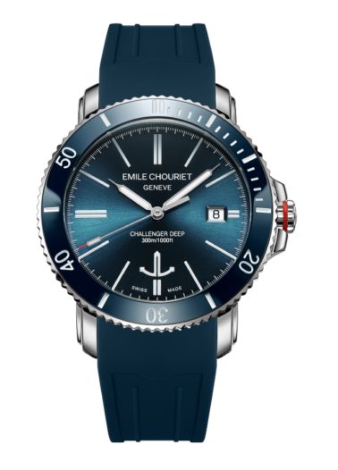 Challenger Deep blue rubber front